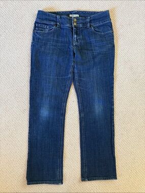 CAbi Women’s Indigo Straight-Leg Jeans